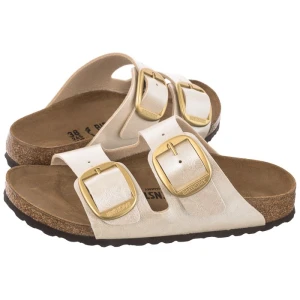 Klapki Arizona Big Buckle Graceful Pearl White 1020021 (BK160-a) Birkenstock
