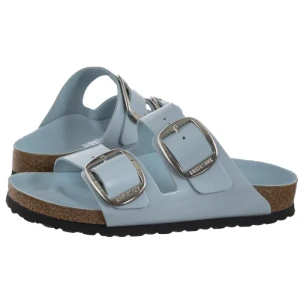 Klapki Arizona Big Buckle High-Shine Baby Blue 1030374 (BK239-i) Birkenstock