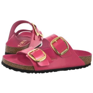 Klapki Arizona Big Buckle High-Shine Fuchsia Tulip 1031856 (BK239-k) Birkenstock