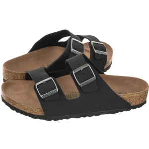 Klapki Arizona BS Black Earthy Vegan 1019115 (BK144-a) Birkenstock