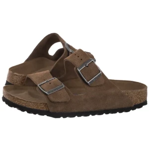 Klapki Arizona Bs Soft Footbed Dark Tea Tonal FB 1030865 (BK322-b) Birkenstock