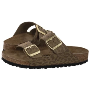 Klapki Arizona BS SYN Leo Khaki 1030586 (BK295-c) Birkenstock