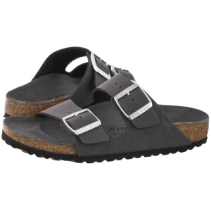 Klapki Arizona BS Velvet Gray Eco Leather 1032829 (BK390-a) Birkenstock