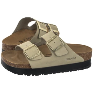 Klapki Arizona Pap Flex Platform Eucalyptus 1026971 (PP13-a) Papillio