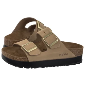 Klapki Arizona Pap Flex Platform Sandcastle 1028379 (PP13-e) Papillio
