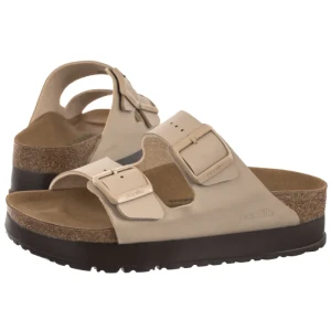 Klapki Arizona Pap Flex Platform Sandcastle 1031261 (PP12-g) Papillio