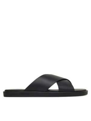 Klapki Armani Exchange XM002619 AF10848 UC001 Czarny