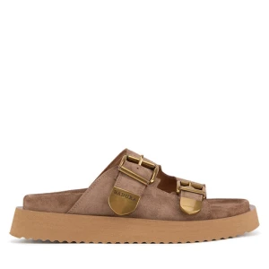 Klapki Badura CYCLAMEN-80033-25 Beżowy