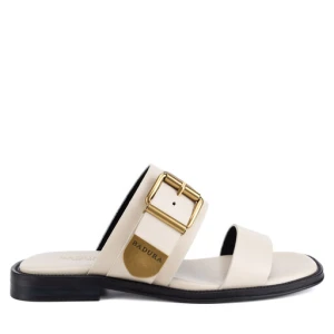 Klapki Badura LOTUS-118261 Biały