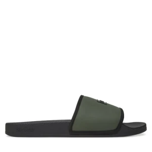 Klapki Barbour MBS0020GN51 Zielony