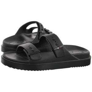 Klapki Basenowe Light Adjustable Pool Slider Black FM0FM05757 BDS (TH1443-c) Tommy Hilfiger