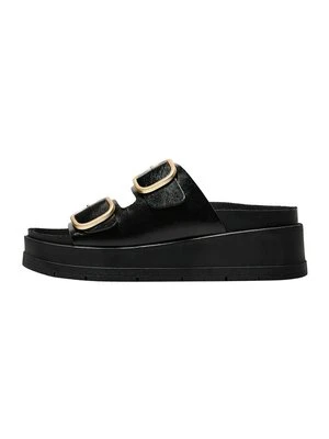 Klapki na obcasie Bershka