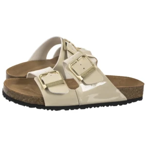 Klapki Beżowe 1-27503-42 253 Nude Patent (TM525-a) Tamaris