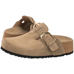 Klapki Beżowe 1-27602-46 341 Taupe (TM597-a) Tamaris