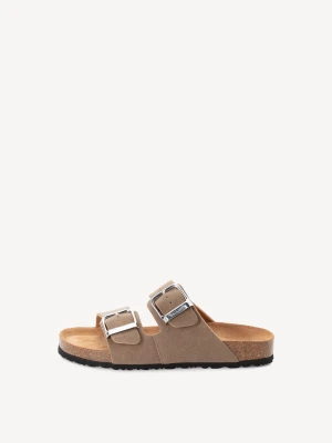 klapki beżowy - TAMARIS