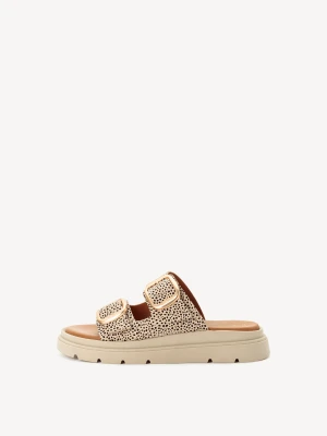 klapki beżowy - TAMARIS