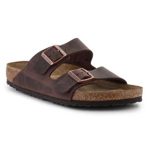 Klapki Birkenstock Arizona 0452761 brązowe