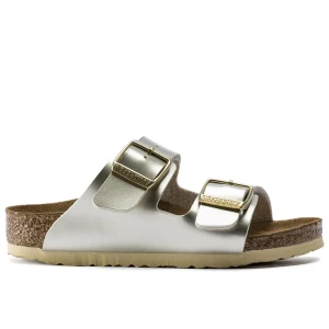 Klapki Birkenstock Arizona 1014840 - srebrne