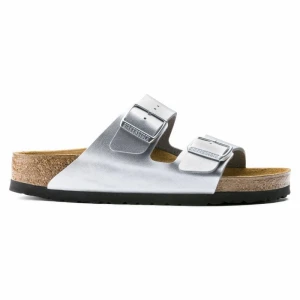 Klapki Birkenstock Arizona Bf 1012283 srebrny