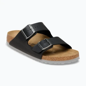 Klapki BIRKENSTOCK Arizona Birko-Flor black / light gray