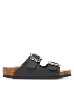 Klapki Birkenstock Arizona Flower Buckle Kids 1029844 S Czarny