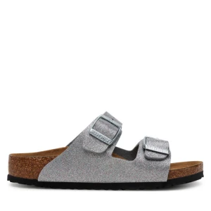 Klapki Birkenstock Arizona Kids 1029468 S Srebrny