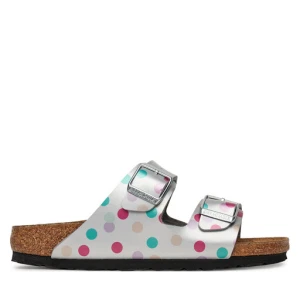 Klapki Birkenstock Arizona Kids 1029842 D Srebrny