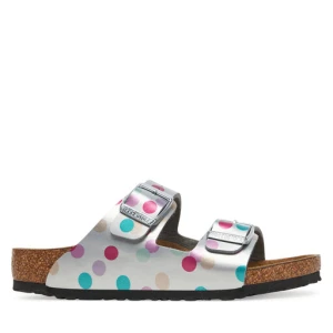 Klapki Birkenstock Arizona Kids 1029842 S Srebrny