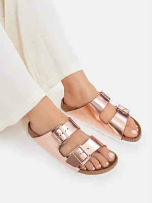 Klapki Birkenstock Arizona Metallic 0952093 Różowy