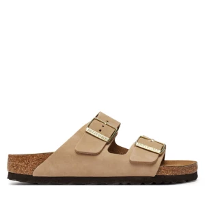 Klapki Birkenstock Arizona Sfb Lenb 1019016 Beżowy