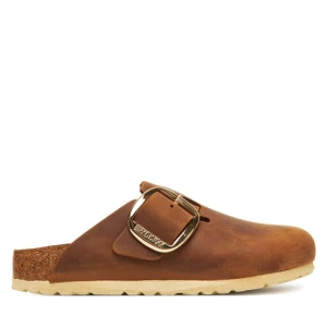 Klapki Birkenstock Boston Big Buckle Hex 1030446 Brązowy