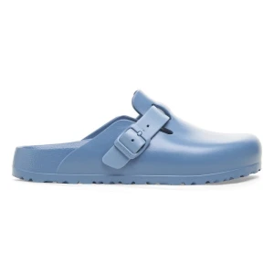 Klapki Birkenstock Boston Eva W 1027259 niebieskie