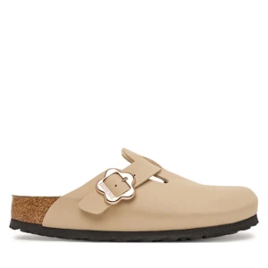 Klapki Birkenstock Boston Flower Buckle 1030630 D Beżowy