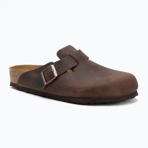 Klapki BIRKENSTOCK Boston LEOI Regular habana Brązowy