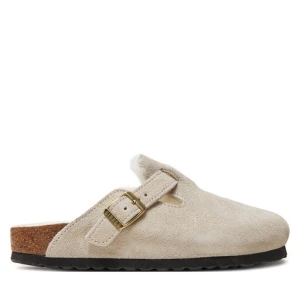 Klapki Birkenstock Boston Shearling Leve 1026192 Biały