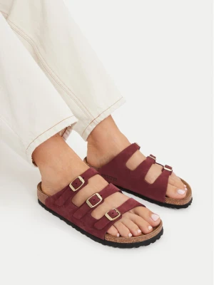 Klapki Birkenstock Florida 1033172 Bordowy
