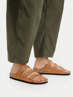 Klapki Birkenstock Florida 1033203 Brązowy