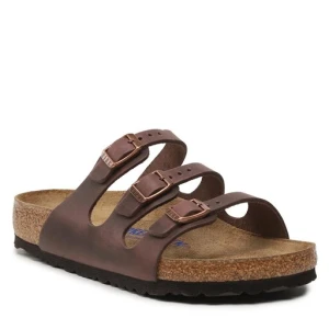 Klapki Birkenstock Florida 53901 Brązowy