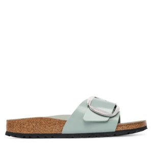 Klapki Birkenstock Madrid Big Buckle Hex 1031788 Zielony
