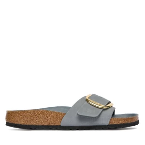 Klapki Birkenstock Madrid Big Buckle Hex 1032090 Szary