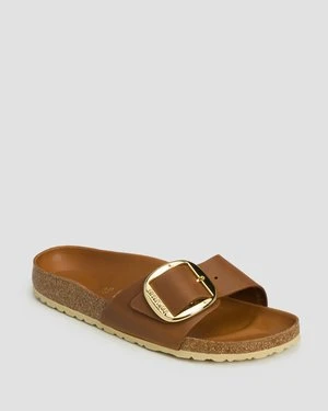 Zdjęcie produktu Klapki Birkenstock Madrid Big Buckle Leoi Narrow Brązowy