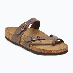 Klapki BIRKENSTOCK Mayari Birkibuc mocca Brązowy