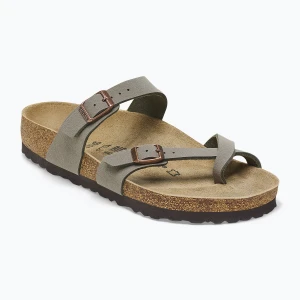 Klapki BIRKENSTOCK Mayari Birkibuc stone Szary