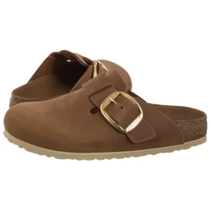 Klapki Boston Big Buckle Cognac 1030446 (BK316-a) Birkenstock
