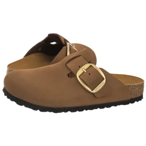 Klapki Boston Big Buckle Mink Tonal FB Leather 1032949 (BK382-a) Birkenstock