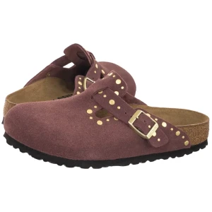 Klapki Boston Rivet Border Pepper Suede 1032897 (BK318-c) Birkenstock