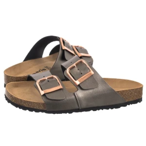 Klapki Brązowe 1-27503-42 214 Anthracite (TM483-b) Tamaris