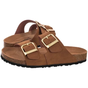 Zdjęcie produktu Klapki Brązowe 1-27503-42 307 Cognac Nubuk (TM483-c) Tamaris