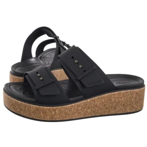 Klapki Brooklyn Cork Buckle Black 211252-001 (CR369-b) Crocs