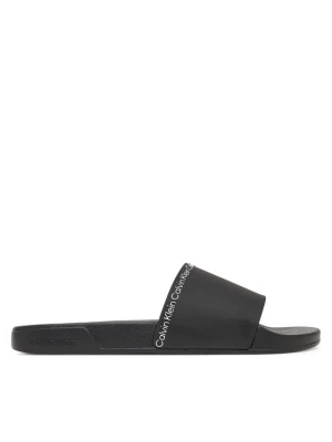 Klapki Calvin Klein Ess Slide Institutional Cv HM0HM02108 Czarny